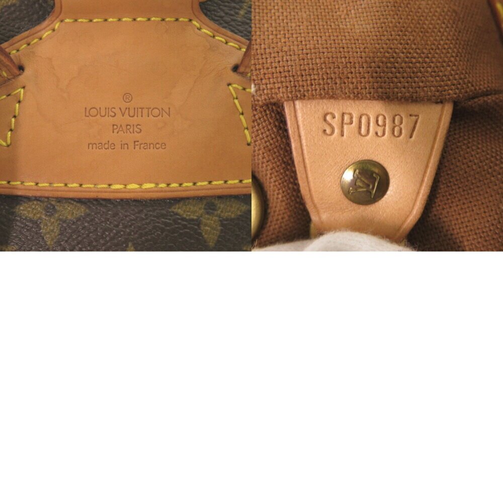 LOUIS VUITTON Authentic Brown Monogram Backpack - Picture 10 of 10